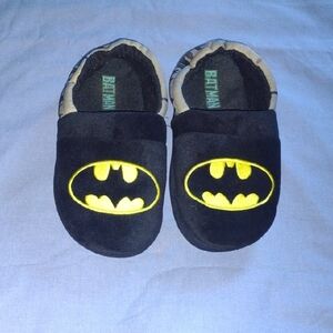 Boys Batman Slippers Size 4-5